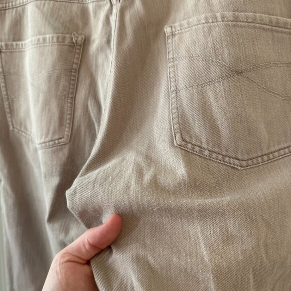 Brunello Cucinelli Beige Five-Pocket Pants Size 52 (US 36) Cropped - Picture 4 of 5